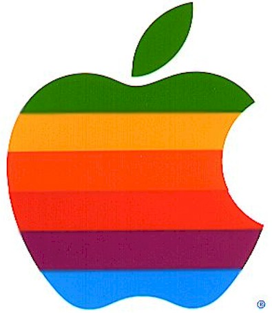 Rainbow Apple Logo