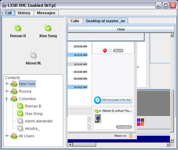 LXSR screenshot
