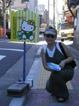 Hello Kitty Roadsign, Kyoto