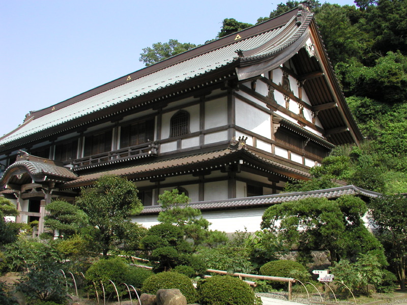 Hatto (Dharma Hall), Kencho-ji Temple, Kamakura