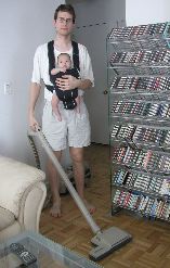 p9206329 Stephen and Kyle vacuuming