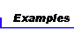 Examples