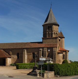 Image of church at Chappes