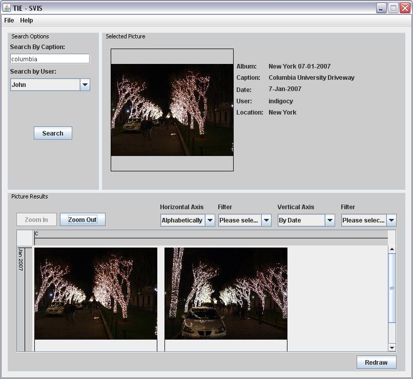 SVIS screenshot