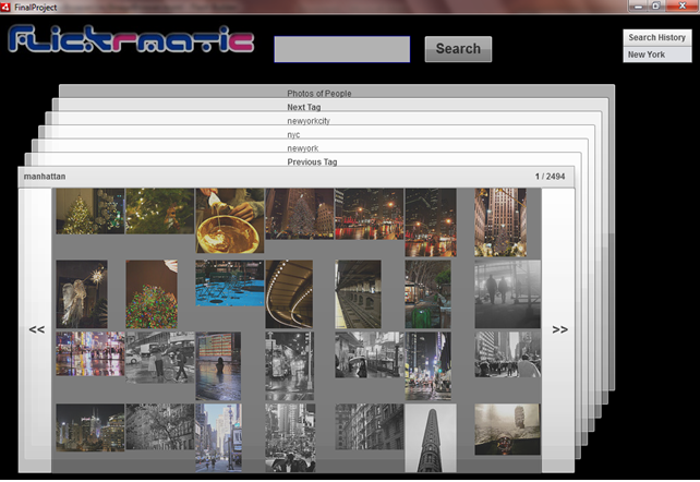 Flicks-on-Flickr screenshot