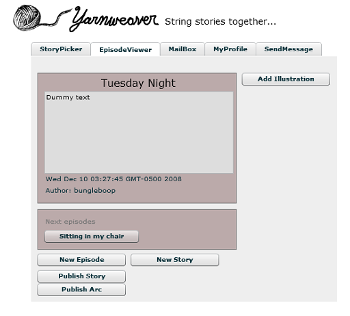 TwitterYarn screenshot