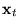 ${\bf x}_t$