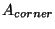 $A_{corner}$