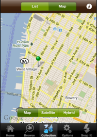 Guided Tour of Leafsnap - Map