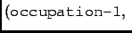 $\left (\texttt {occupation-1},\right .$