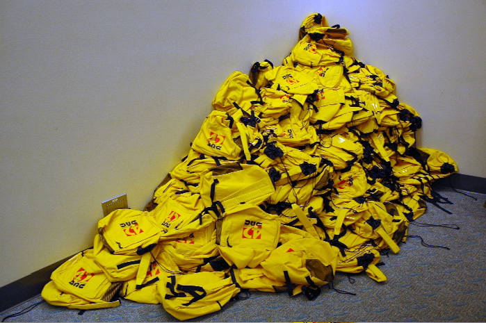 20040608-0994 Pile O Yellow Bags