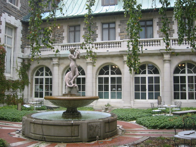 pa243343 Faculty retreat Arden House Courtyard