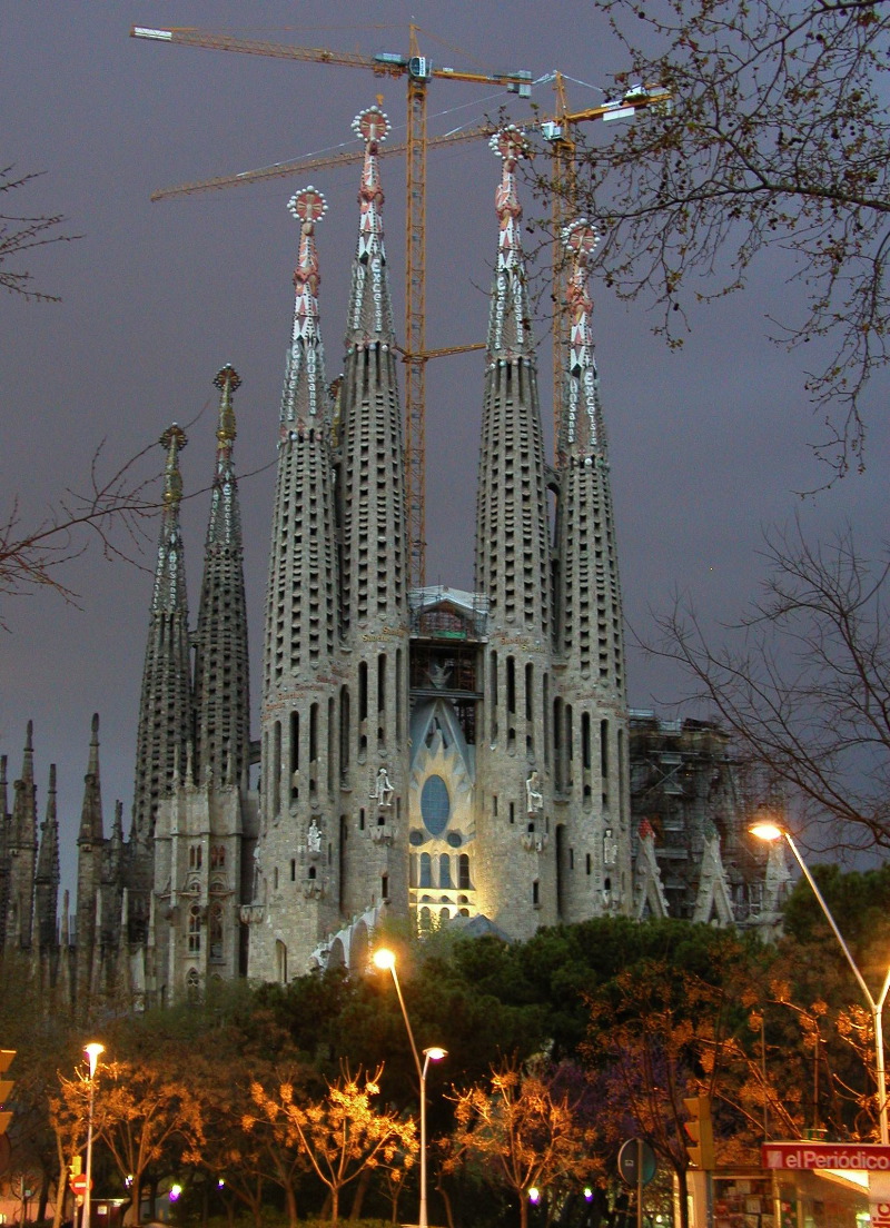 20040326-0794 La Sagrada Familia West Facade