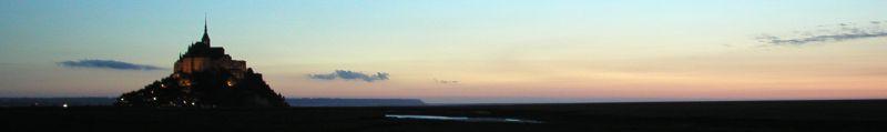 Mont St. Michel at Sunset