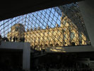 Louvre Inside Pyramid