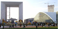 The Grand Arch and CNIT building at La Defence