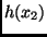 $h(x_2)$