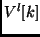 $V^l[k]$