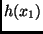 $h(x_1)$