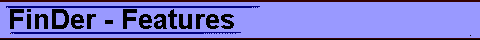  FinDer - Features 