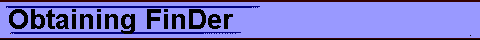  Obtaining FinDer 