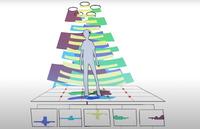 Human Sensing Using Visible Light Communication