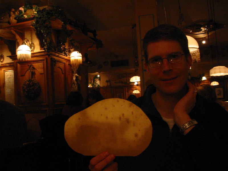 p3010033 Stephen in Potato Restaurant