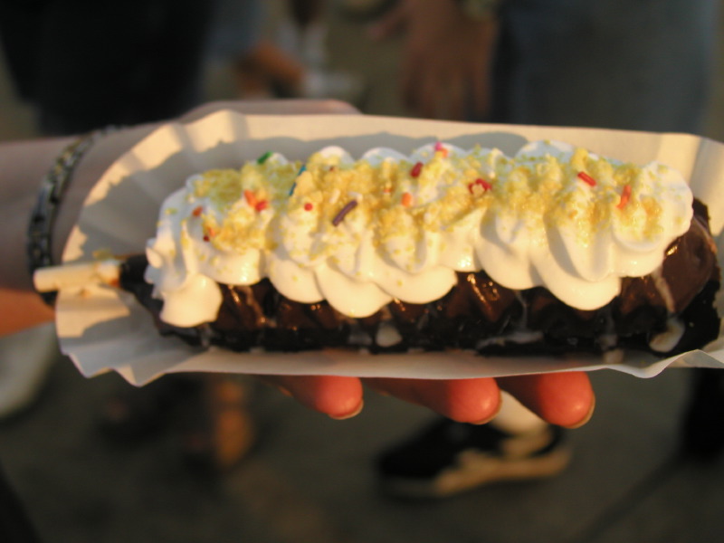 Fudge Puppy: Belgian Waffle on a Stick