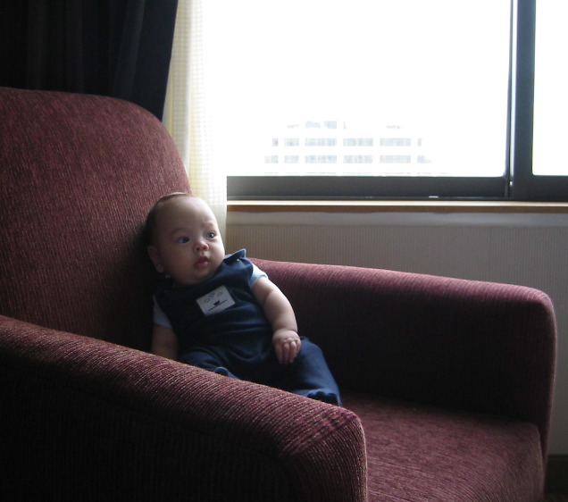 pa143282 Kyle in Hotel Room