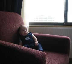 pa143282 Kyle in Hotel Room