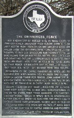 pc260173 First Known Use of Barbed Wire in Texas