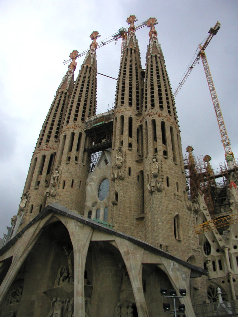 20040326-0787 La Sagrada Familia West Facade