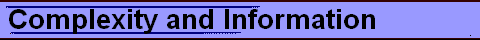  Complexity and Information 