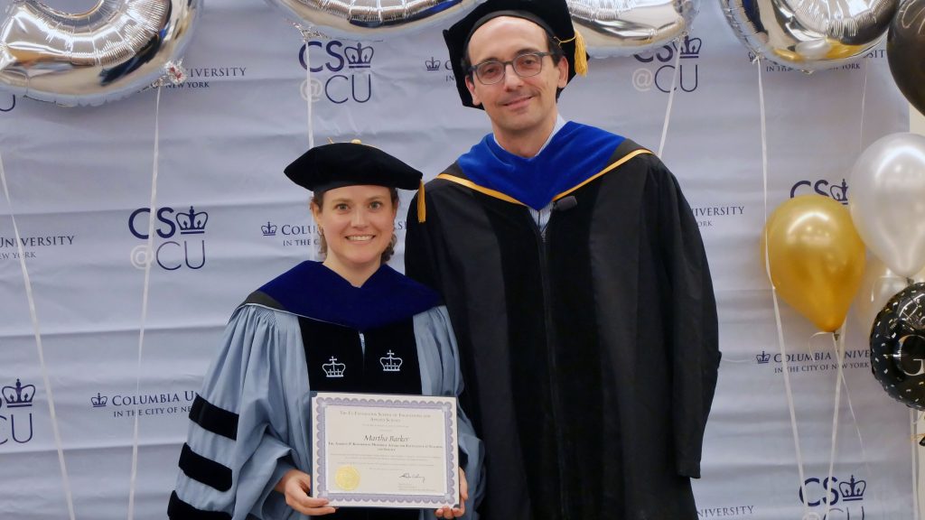 Martha Barker and Luca Carloni