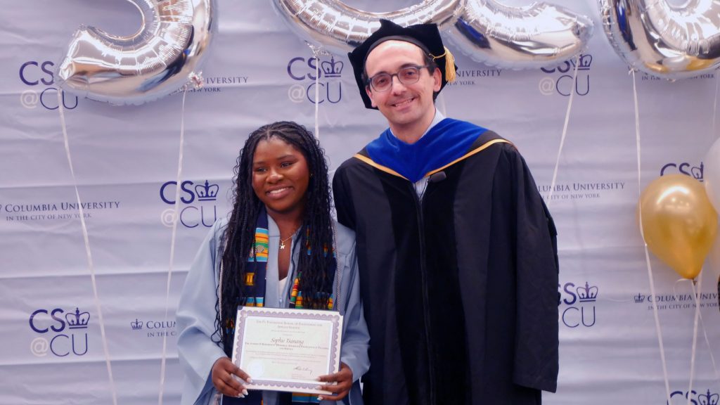 Sophie Tsanang and Luca Carloni