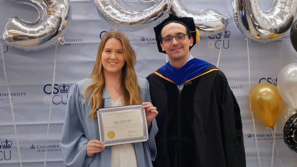 Kylie Berg and Luca Carloni