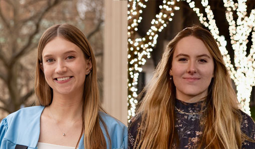 Anna Reis and Kylie Berg