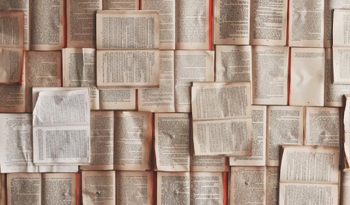 open paperback books