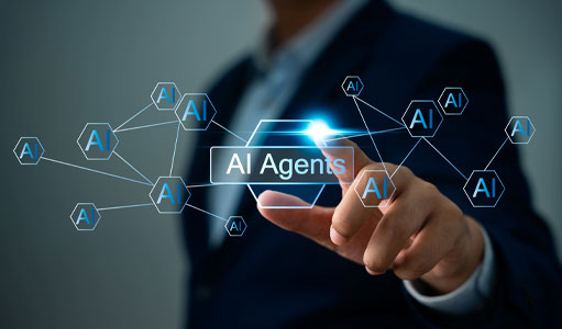 AI agent graphic