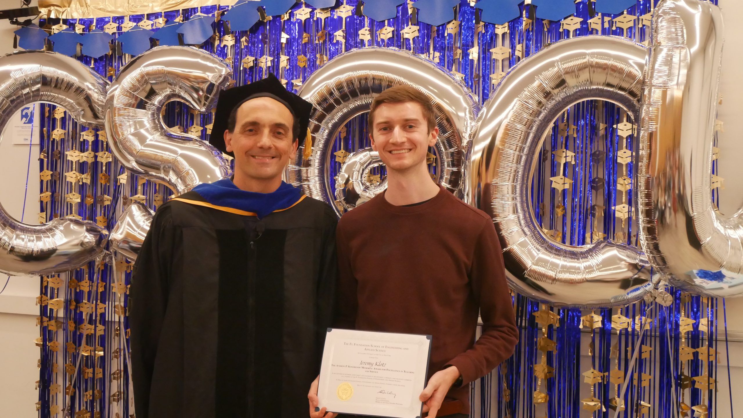 Luca Carloni and Jeremy Klotz
