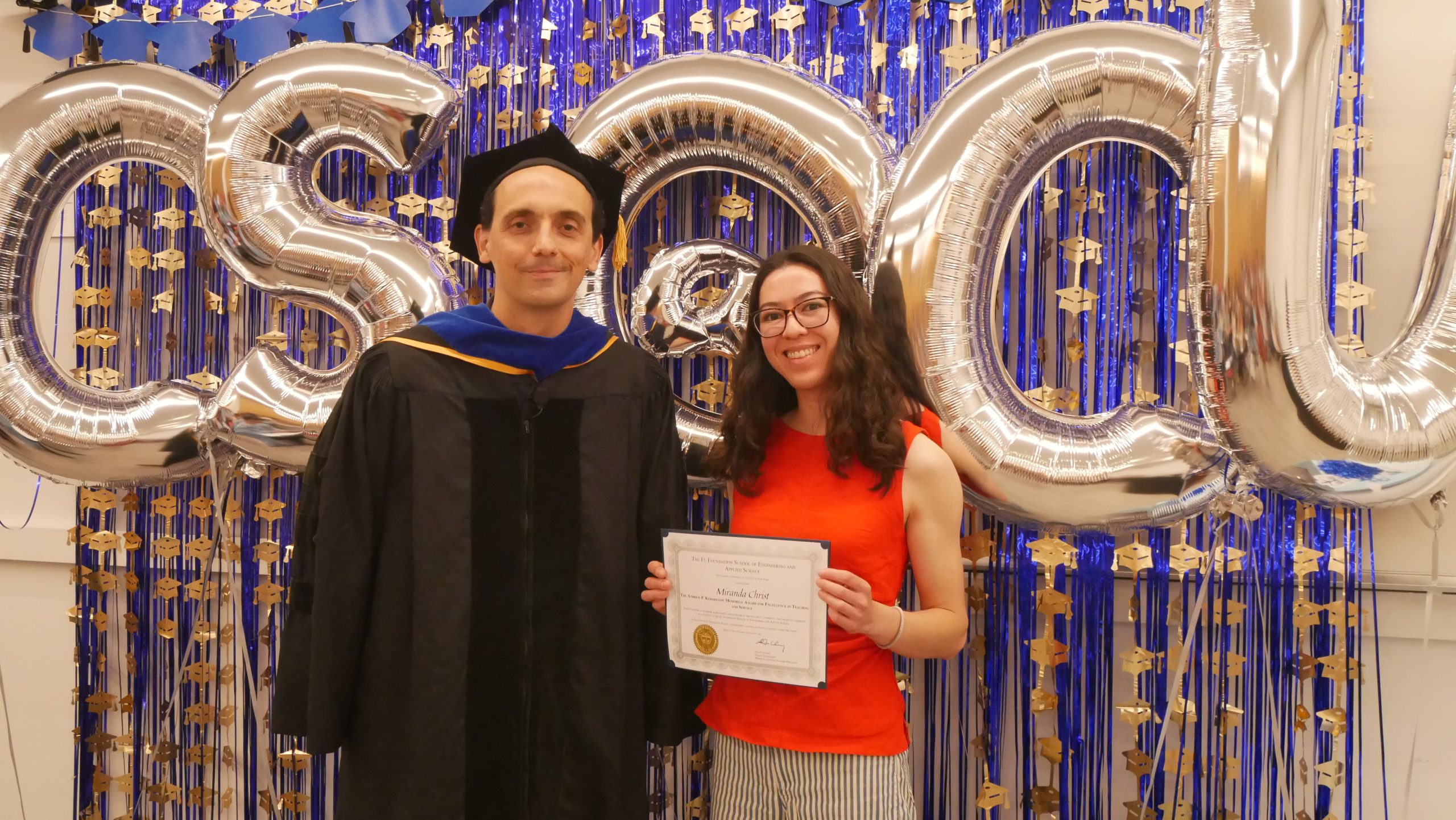 Luca Carloni and Miranda Christ