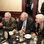 Ed Sable, Al Friedes, and Arthur Friedman (former EE Doctoral students advised by Steve), Mrs. Friedman. IMG_1613