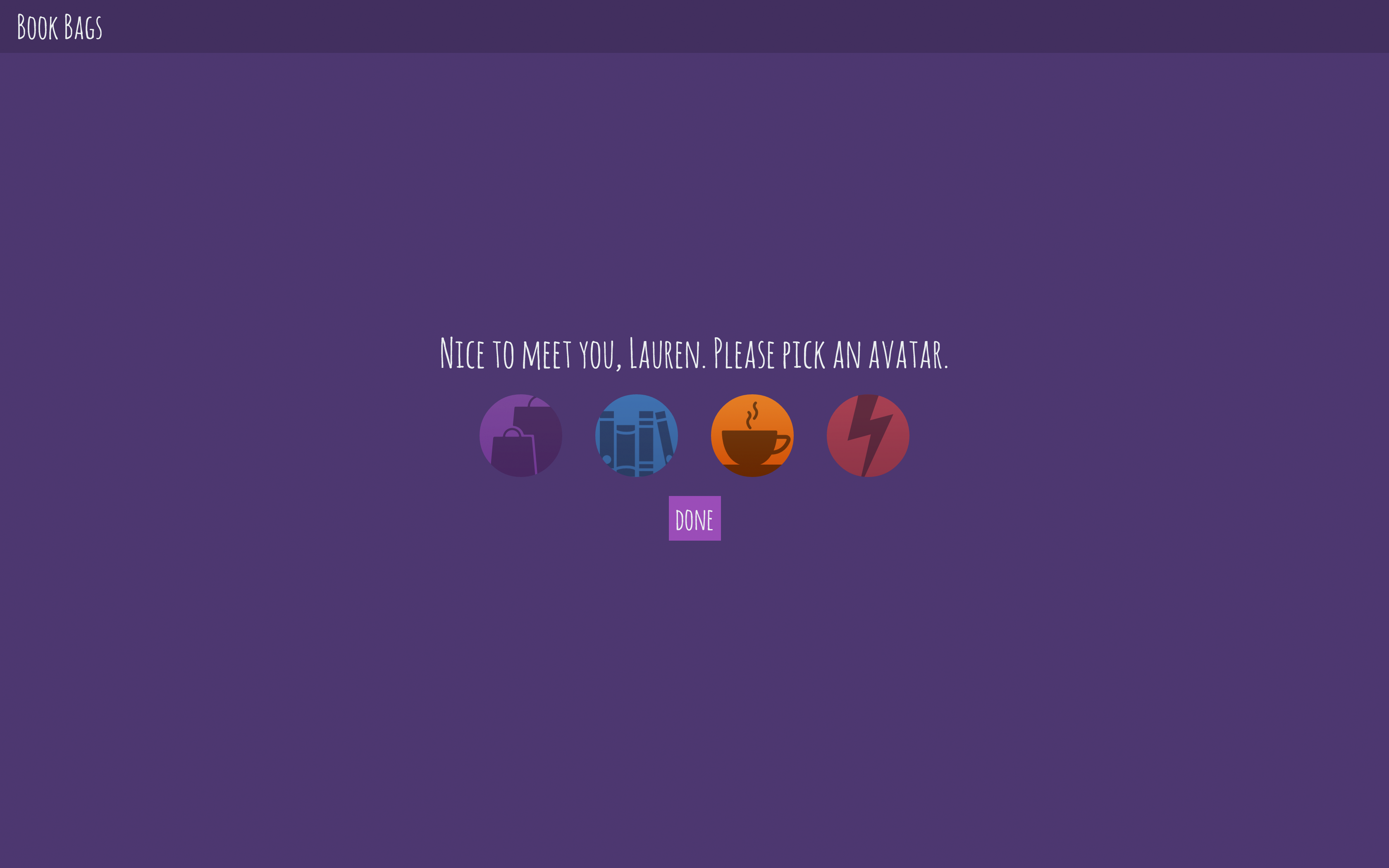 Book Bags screenshot