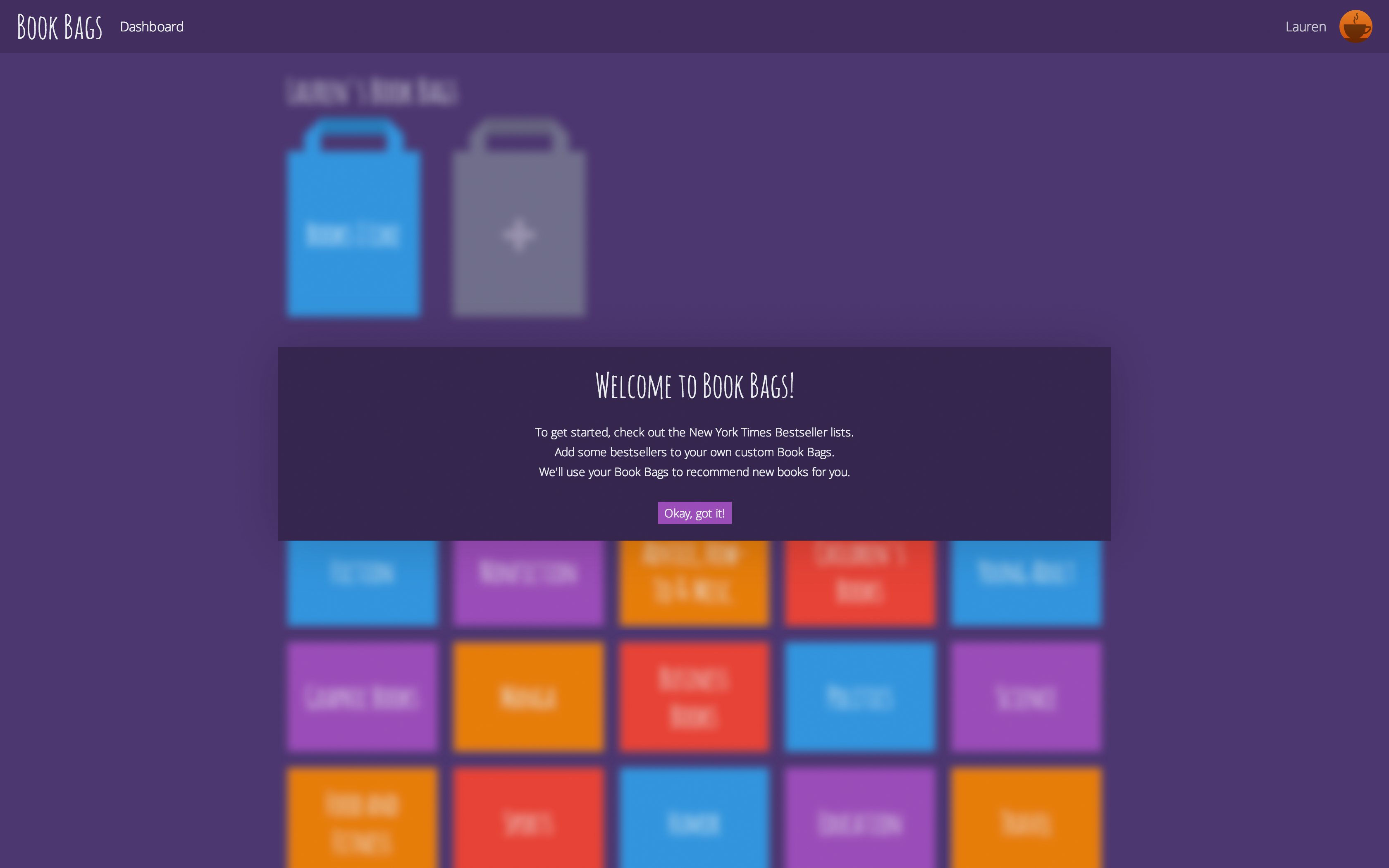 Book Bags screenshot