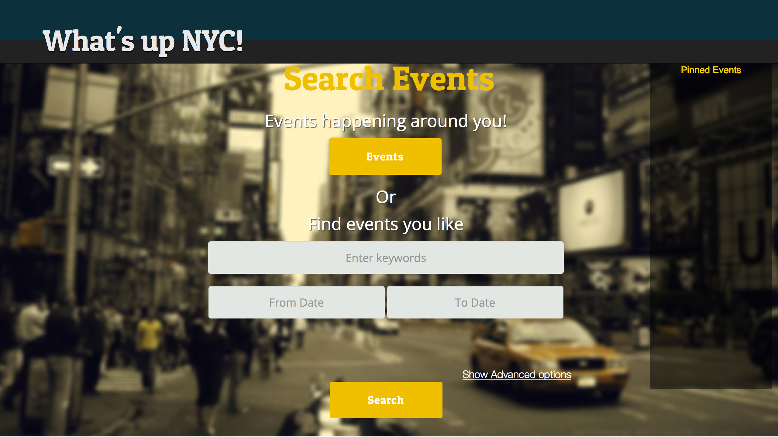WhatsUpNYC screenshot 1