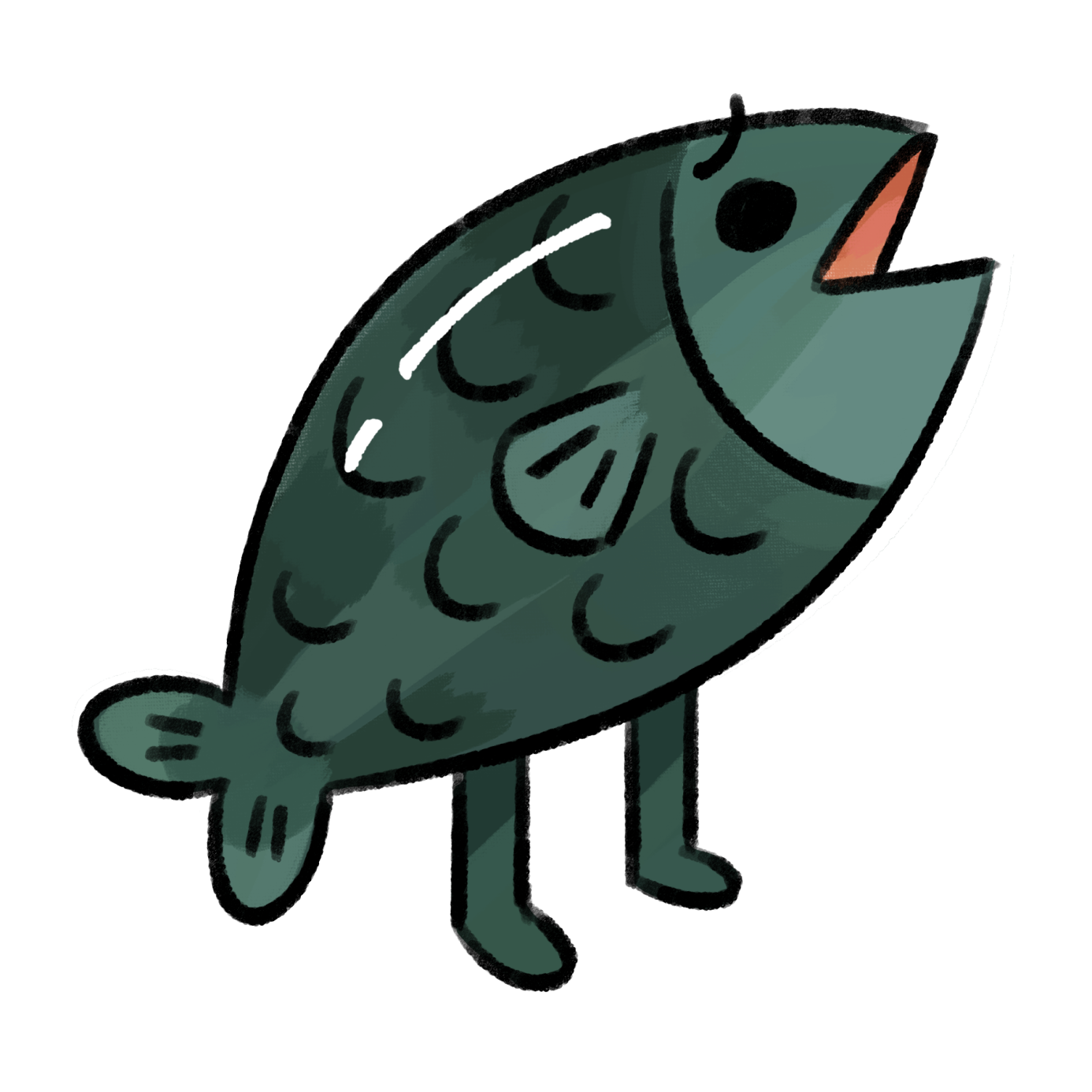 The MaxPy fish mascot