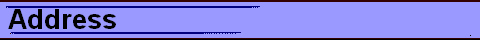  Address 